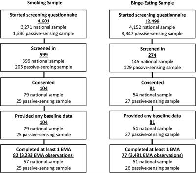 Momentary Influences on Self-Regulation in Two Populations With Health Risk Behaviors: Adults Who Smoke and Adults Who Are Overweight and Have Binge-Eating Disorder